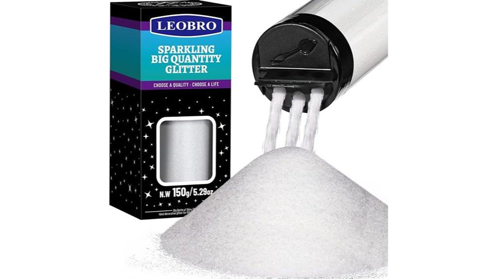 leobro white glitter 150g