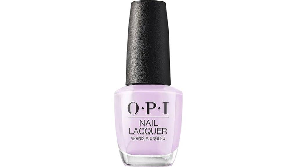 light purple nail polish