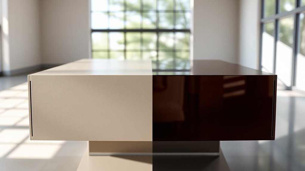 lighting impacts finish appearance