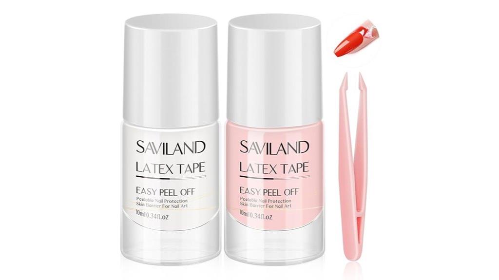 liquid latex nail product