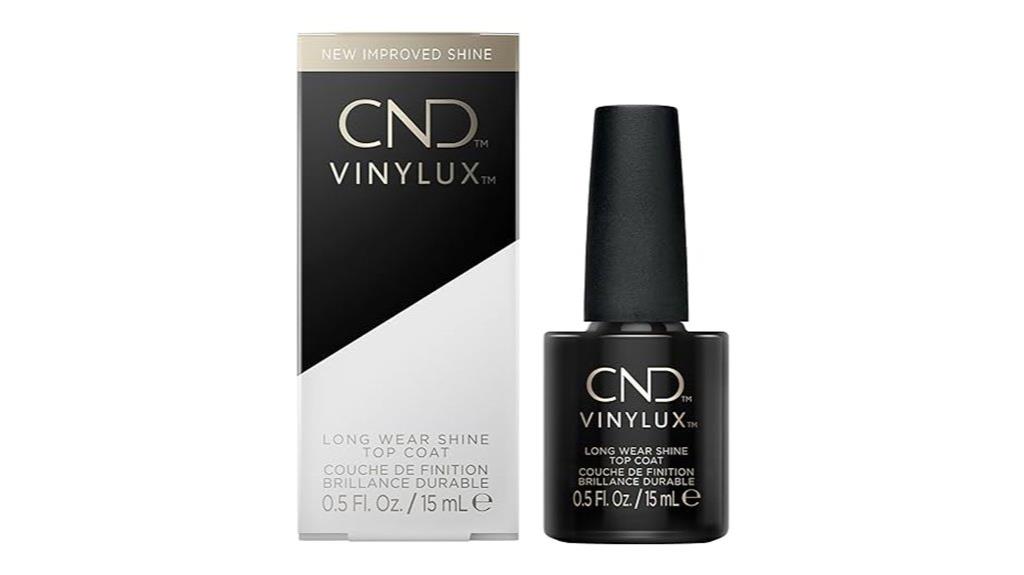 long lasting glossy nail finish