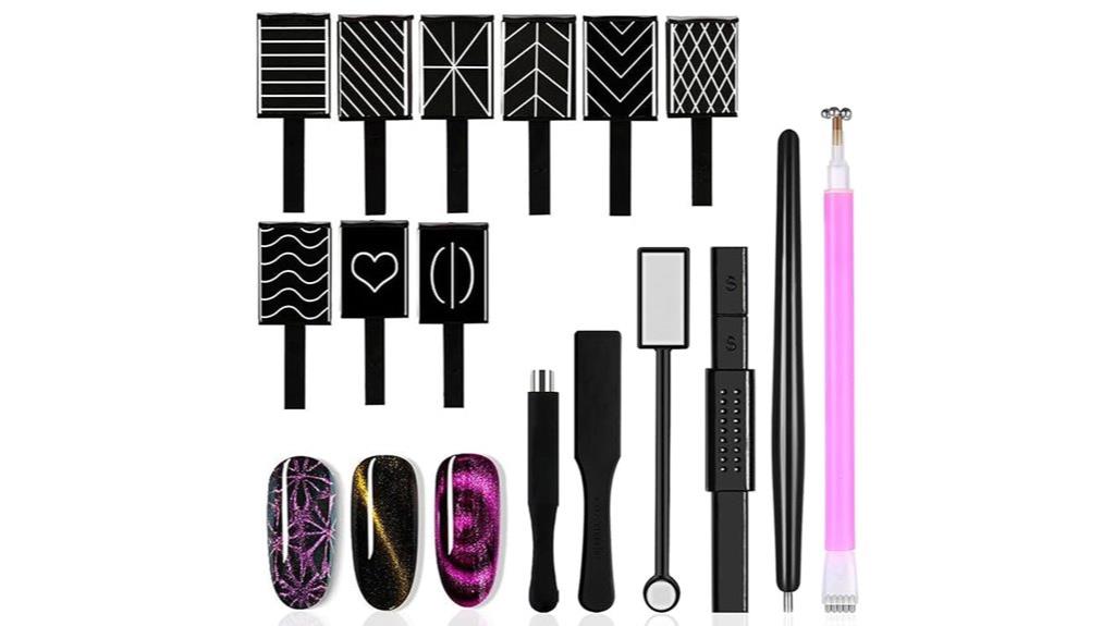 magnetic nail art kit