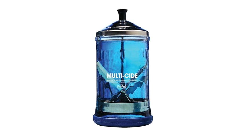 manicure spa implements disinfecting