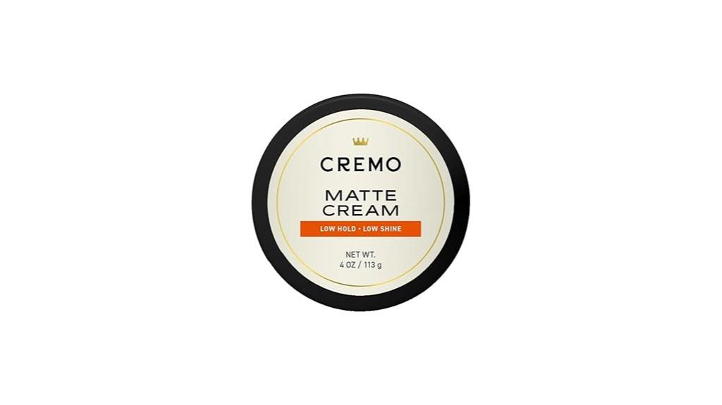 matte hair styling cream