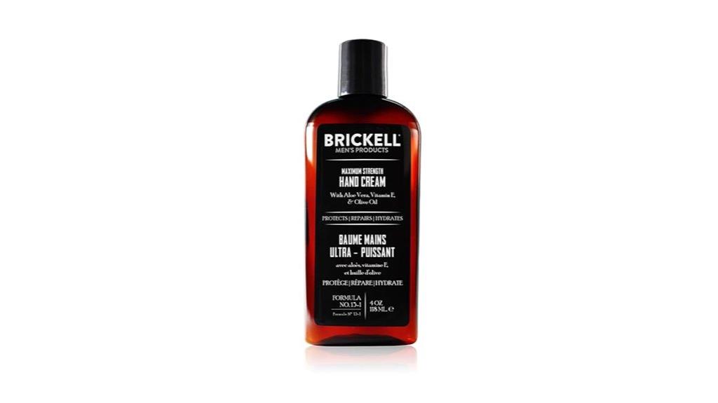 men s hand cream formula