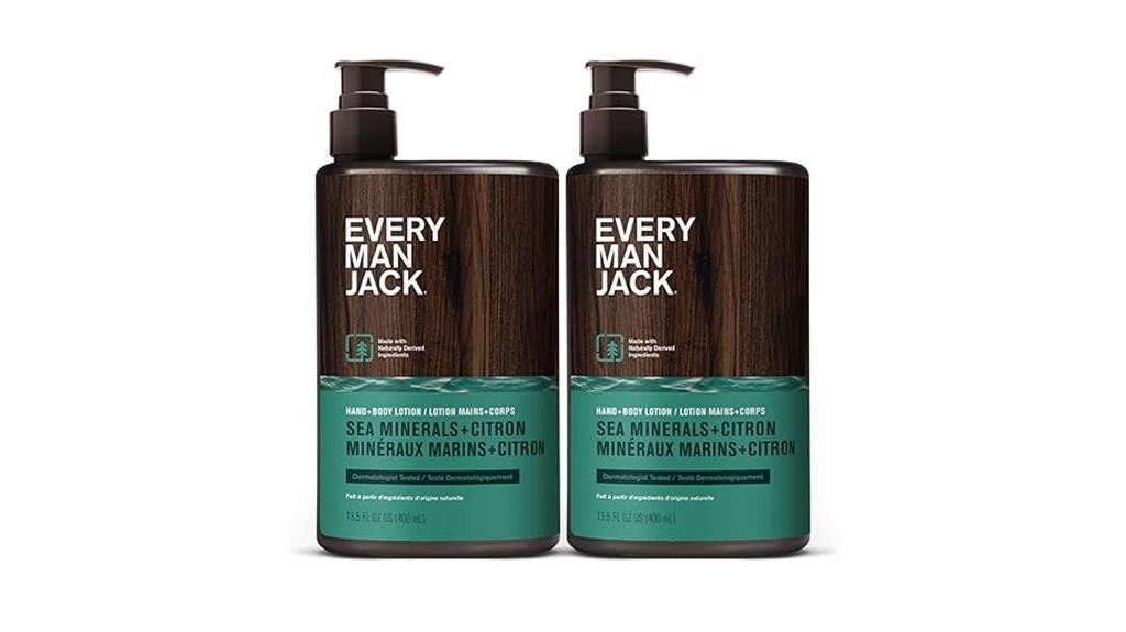men s sea minerals lotion