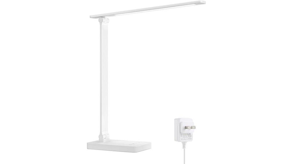 metal led desk lamp