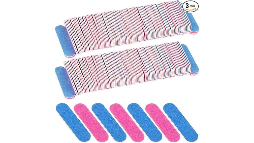 mini nail files bulk pack