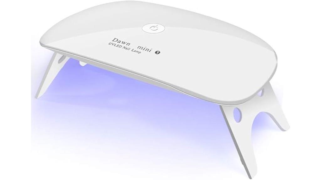 mini white uv nail dryer