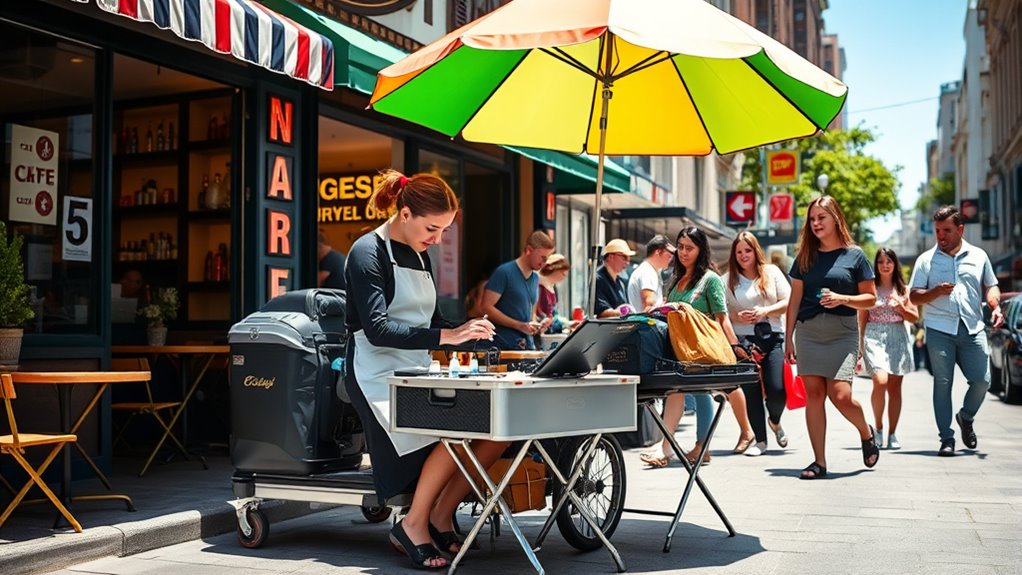 mobile nail salon startup