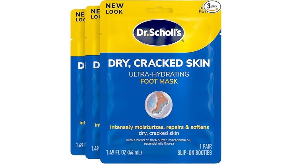 moisturizing foot mask packs