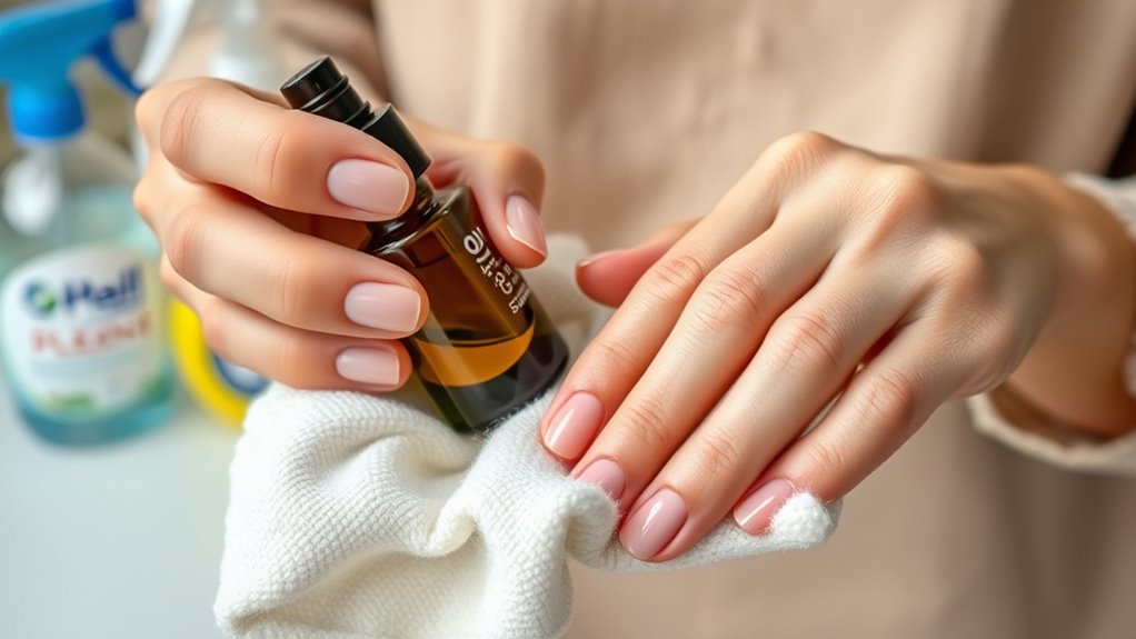 nail care moisturizing routine