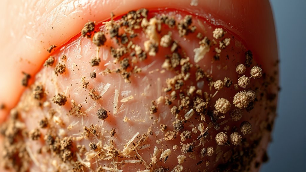 nail cleanliness prevents microbial buildup