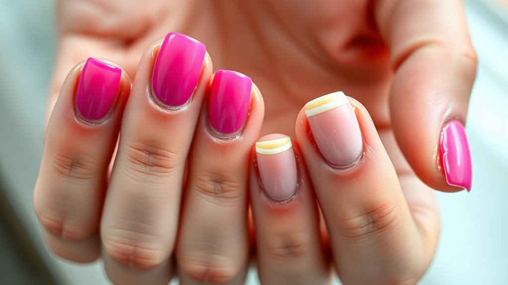 nail color change indicators