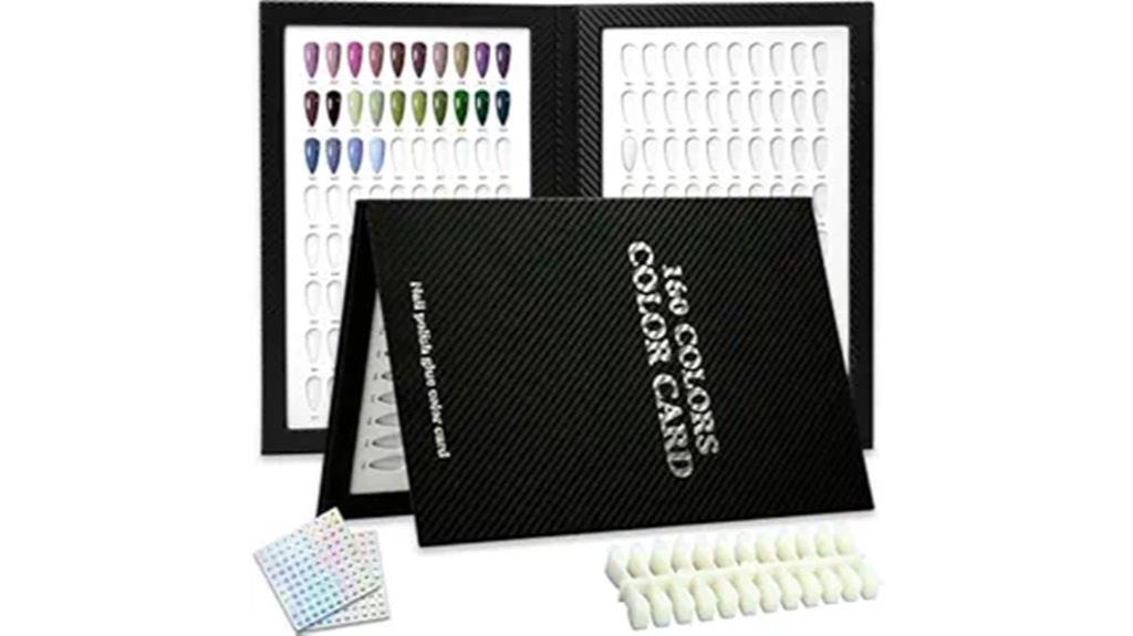 nail color display book