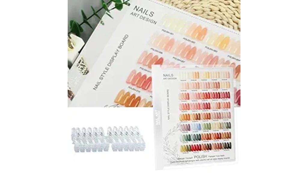 nail color swatch rack