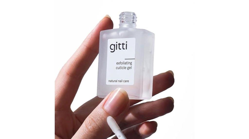 nail cuticle exfoliating gel