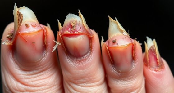 nail damage from biting