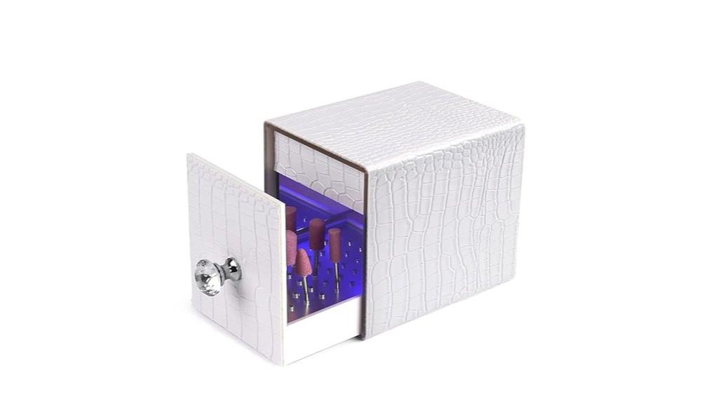 nail drill bit uv holder