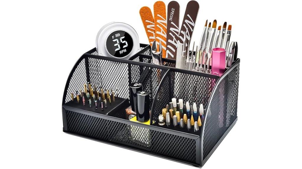 nail drill bits organizer