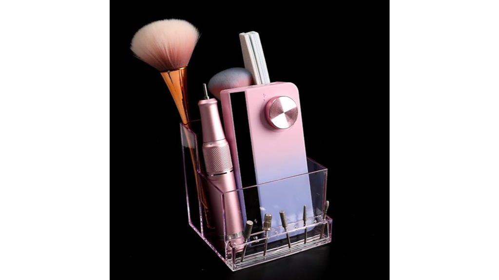 nail drill holder box