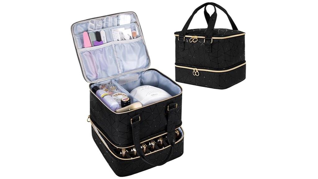 nail polish organizer bag