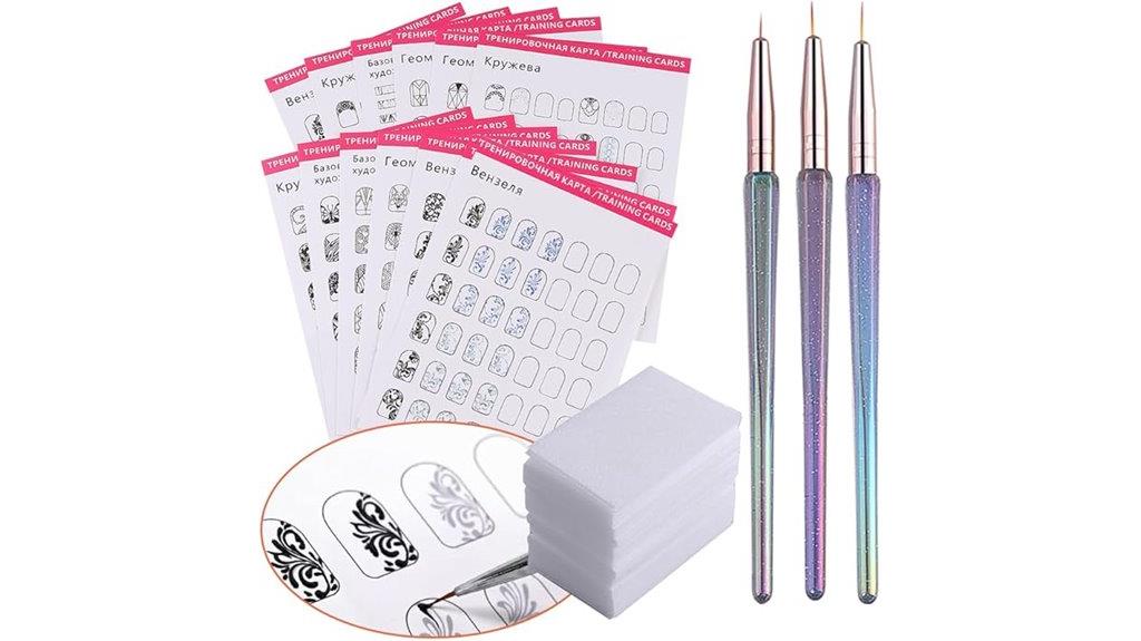 nail practice paper sheets
