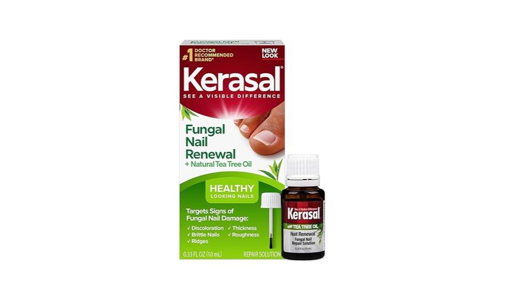 nail repair with tea