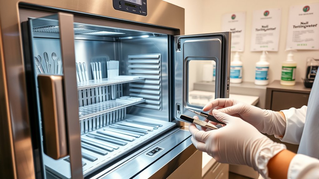 nail salon sterilization standards
