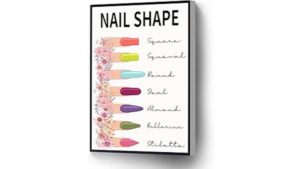 nails salon wall art