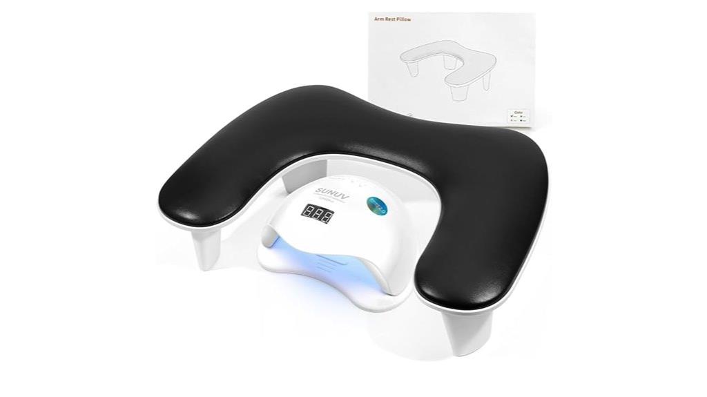 nails technician u shaped rest
