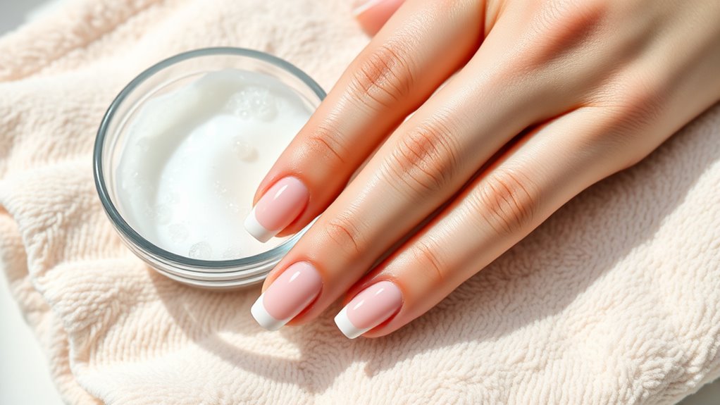 natural baking soda nail whitening
