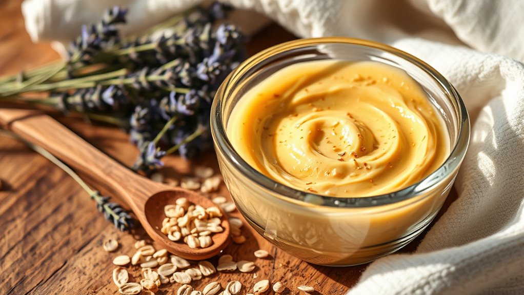 natural hand mask application