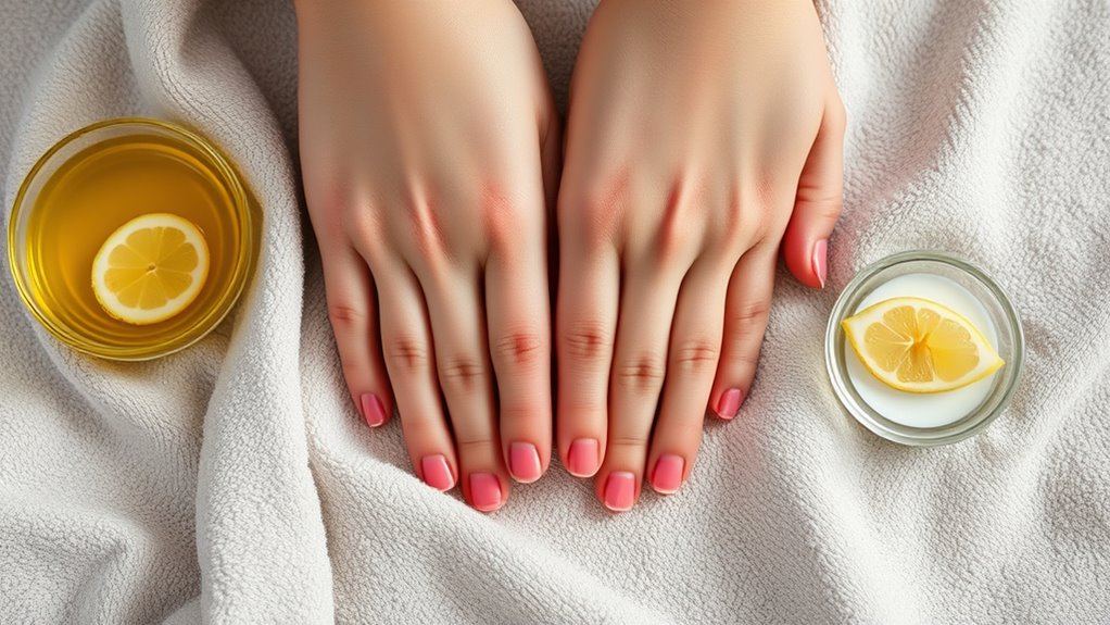 natural nail polish removal