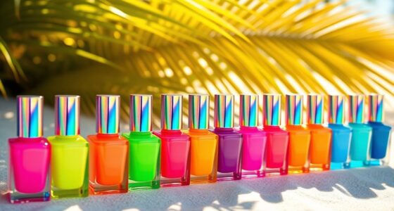 neon summer nail collections