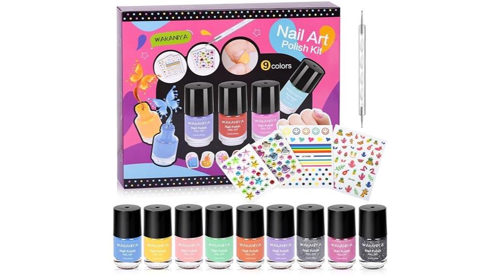 non toxic kids nail kit