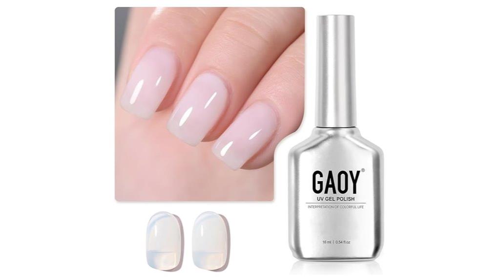 nude gel nail polish