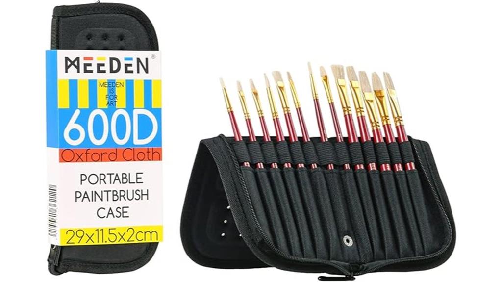 paint brush organizer bag