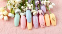 pastel easter nail art