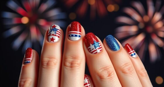 patriotic nail wraps