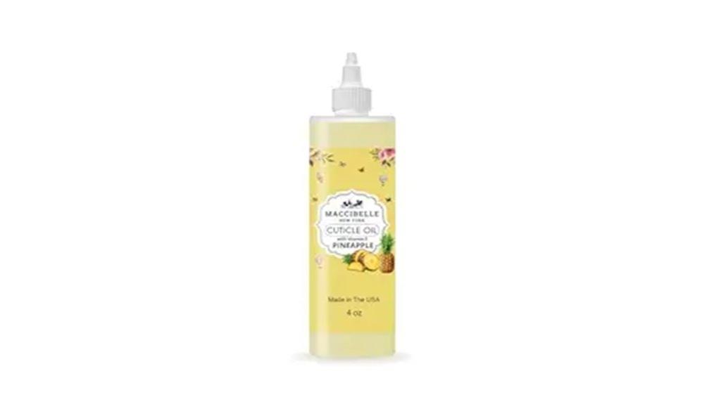 pineapple scented nail oil