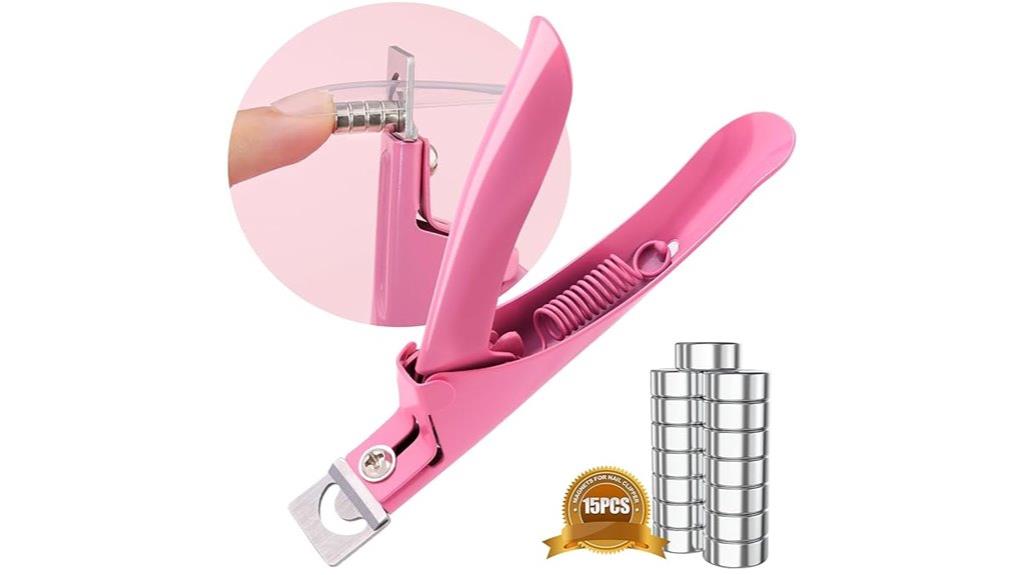 pink magnetic nail clippers