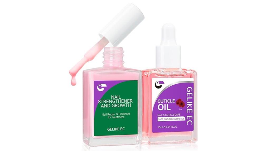 pink nail growth kit