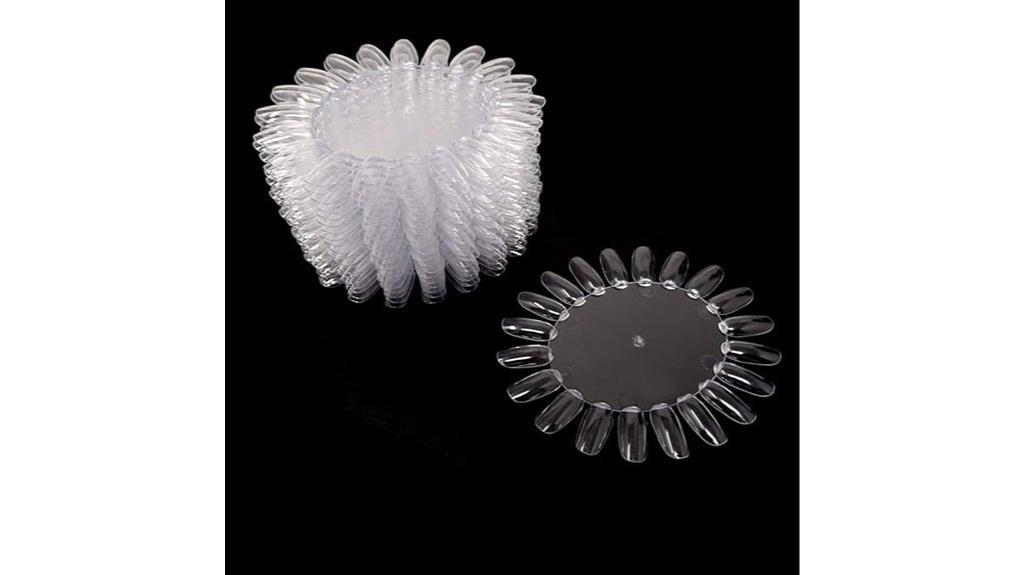 plastic nail swatch wheels