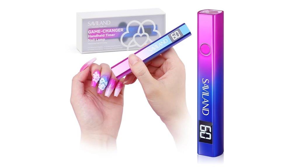 portable 12w uv nail dryer