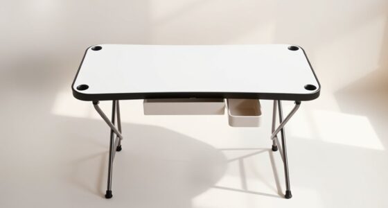 portable compact manicure tables