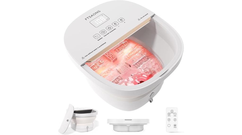 portable heated foot spa