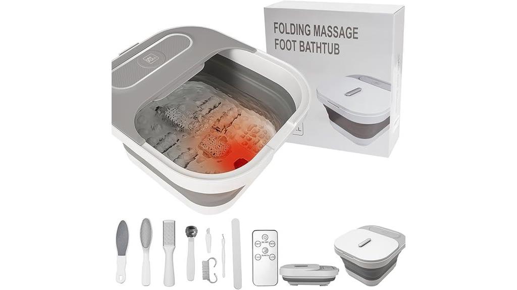 portable heated massage spa