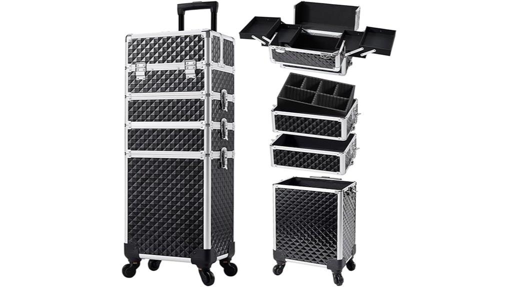 portable makeup storage case