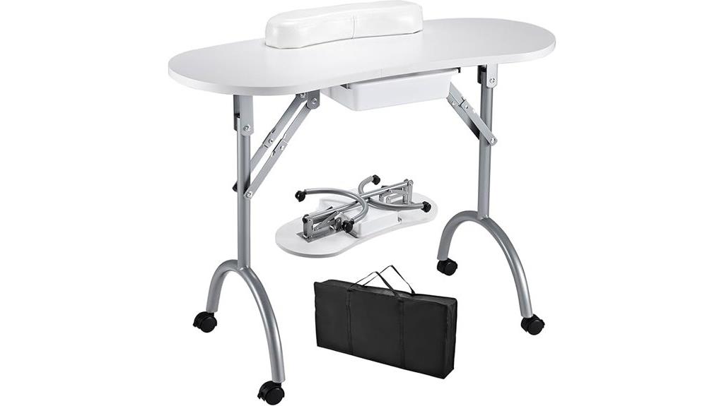 portable nail table